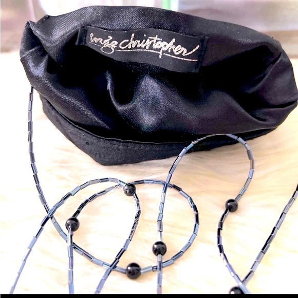 Inge Christopher Black Beaded
Evening Clutch Purse - Picture 6 of 8